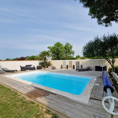 別荘 Avec Piscine A 15 Min De La Rochelle, Proche Plages Et Commerces - Fr-1-706-13 アングラン・シュル・メール