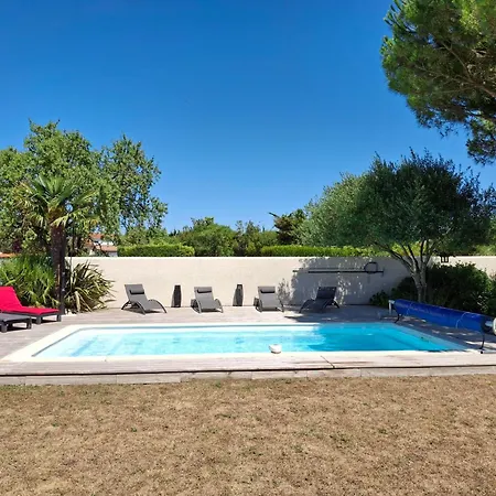 度假居 Avec Piscine A 15 Min De La Rochelle, Proche Plages Et Commerces - Fr-1-706-13