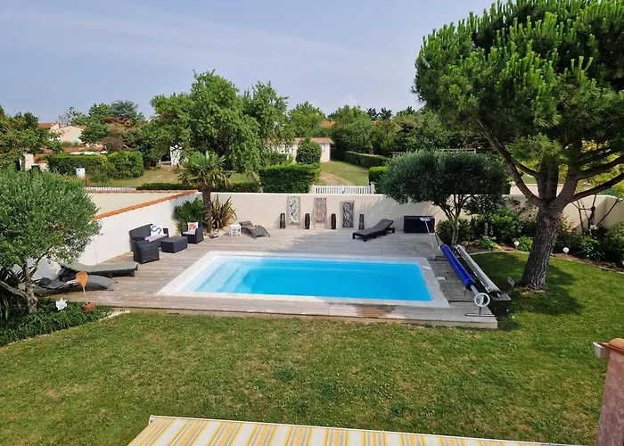 Avec Piscine A 15 Min De La Rochelle, Proche Plages Et Commerces - Fr-1-706-13 Feriehus Angoulins-sur-Mer