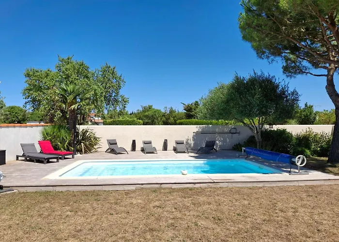 Feriehus Avec Piscine A 15 Min De La Rochelle, Proche Plages Et Commerces - Fr-1-706-13